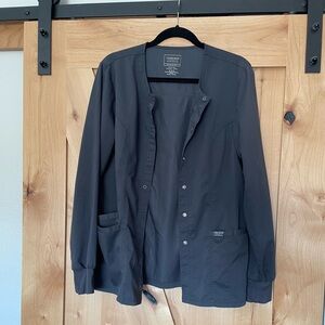 Cherokee Women's Snap-Front Scrub Jacket